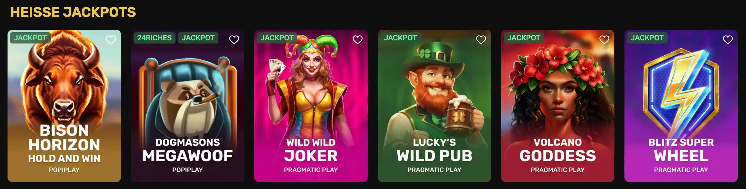 24Casino Jackpots
